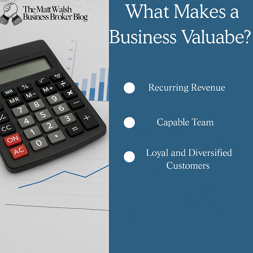 What makes a business valuable - important business valuation points