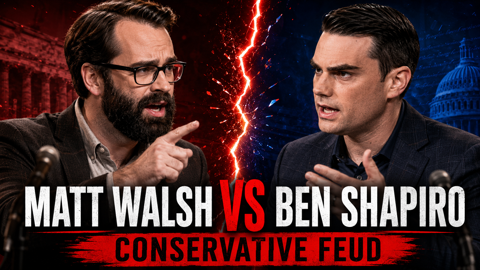 Matt Walsh Ben Shapiro feud