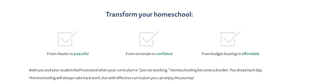 Christian Light curriculum website