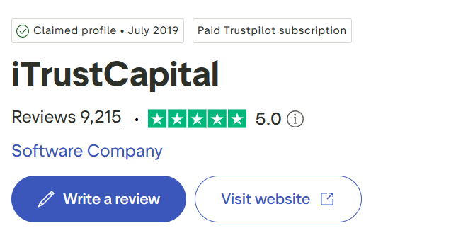 itrustCapital pca reviews