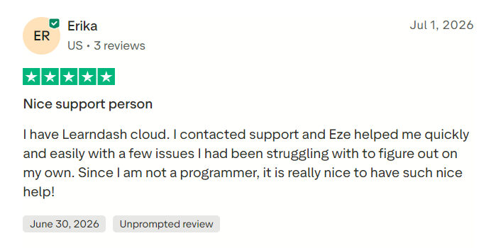 LearnUpon LMS review